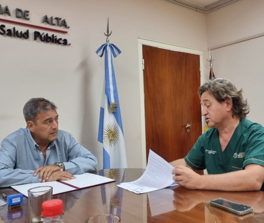 Firma de convenio para realizar toda la PFO en efectores públicos de la provincia de Salta