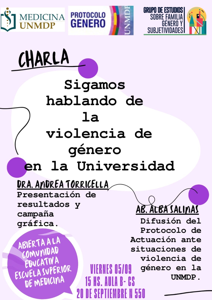Charla violencia de género